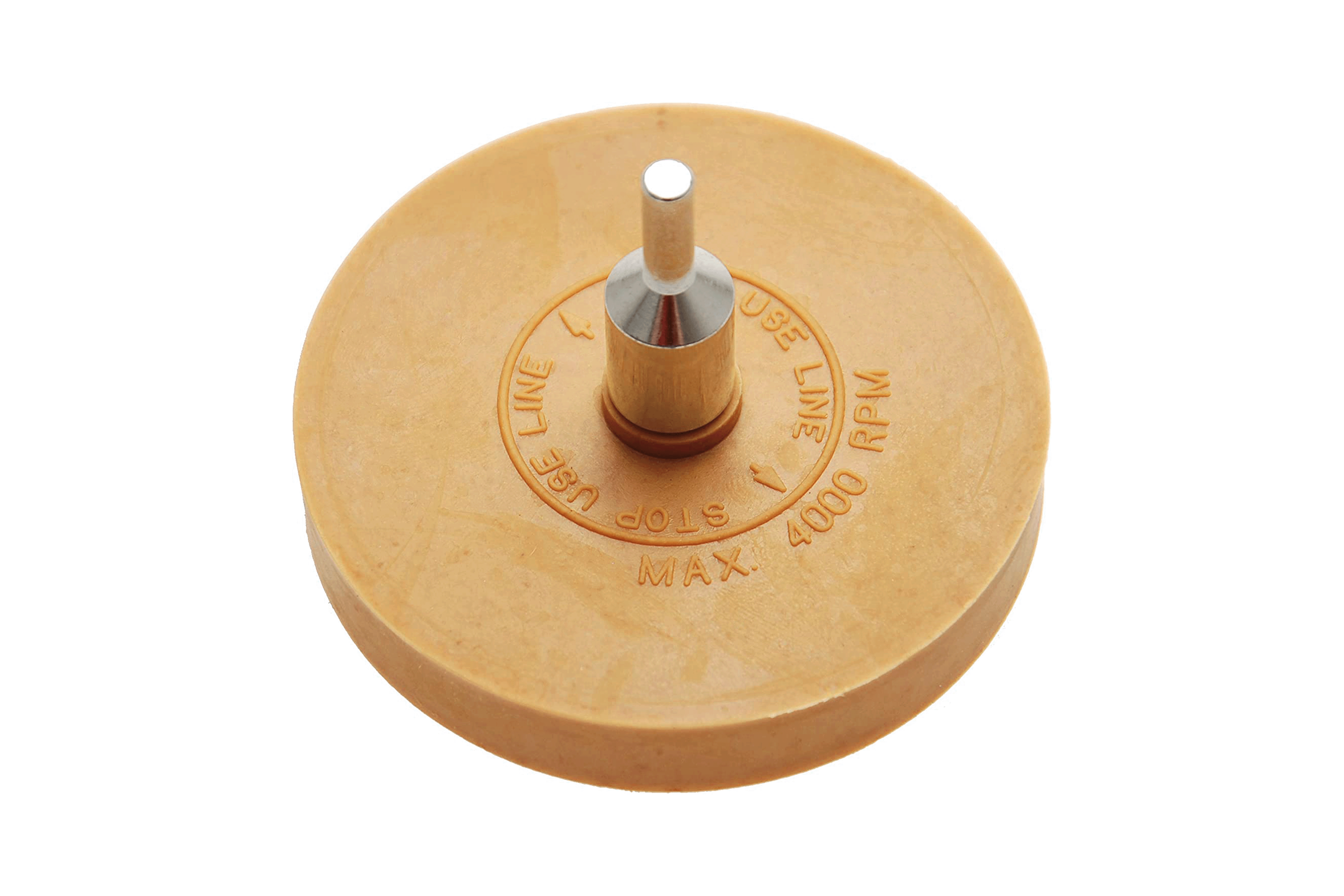 Gummi Radierteller mit Adapter