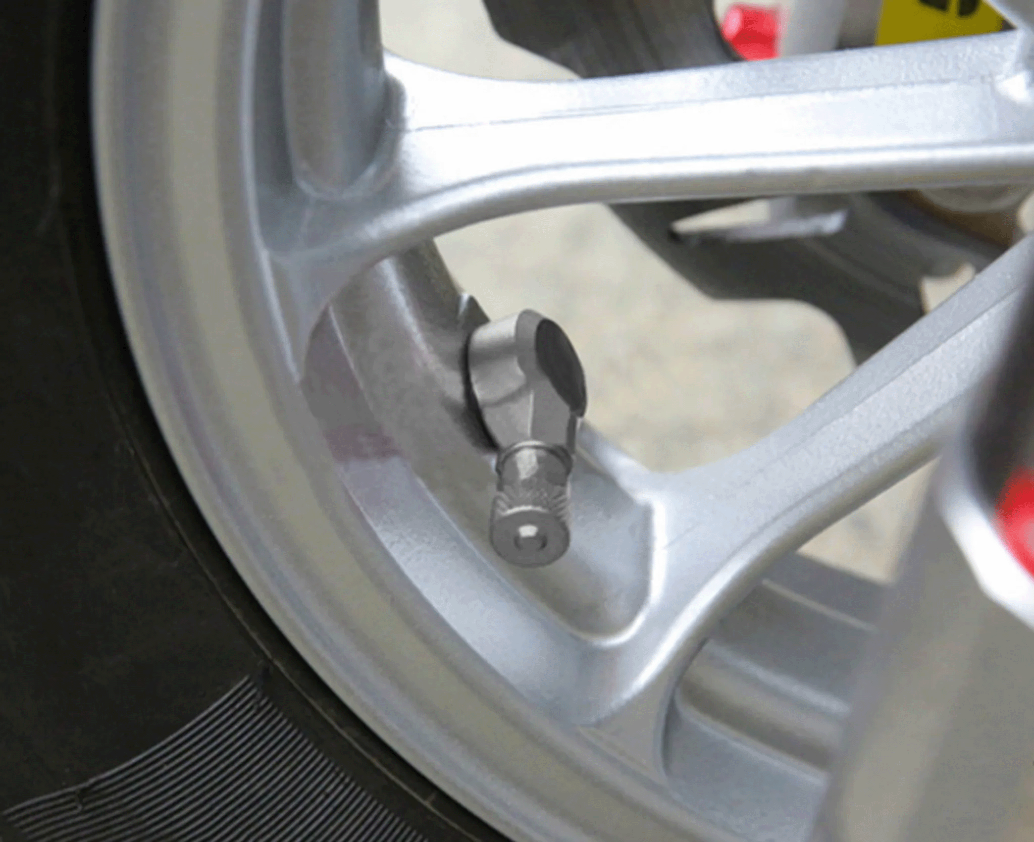 Reifenventil 11,3 mm Winkelventil Alu