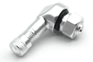 Reifenventil 8,3 mm Winkelventil Alu Silber