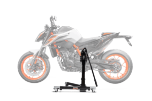 Zentralständer EVOLIFT® für KTM 890 Duke R mit PP-Fußraste 20-23